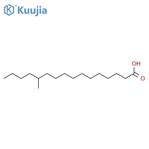 Hexadecanoic acid,12-methyl- structure