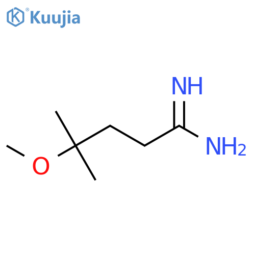 4-methoxy-4-methylpentanimidamide structure