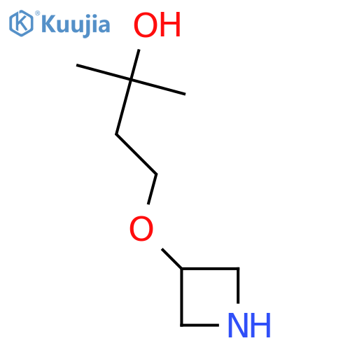 4-(Azetidin-3-yloxy)-2-methylbutan-2-ol structure