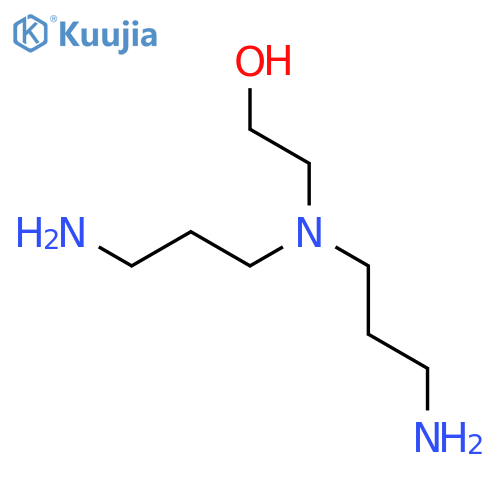 2-Bis(3-Aminopropyl)aminoethanol structure