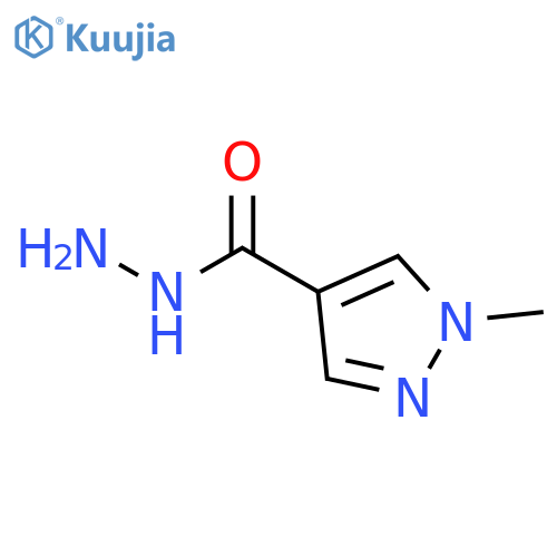 1-Methyl-1H-pyrazole-4-carbohydrazide structure