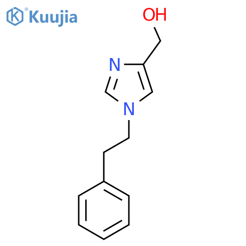 (1-Phenethyl-1H-imidazol-4-yl)methanol structure