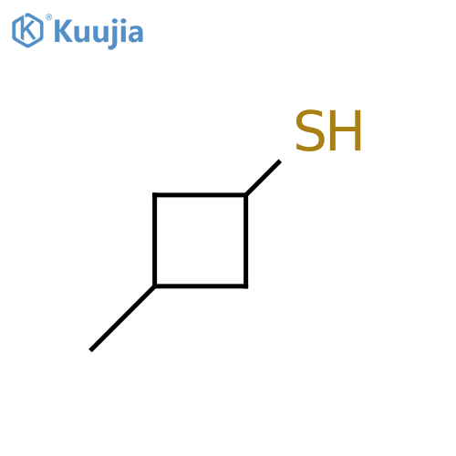 3-methylcyclobutane-1-thiol, Mixture of diastereomers structure