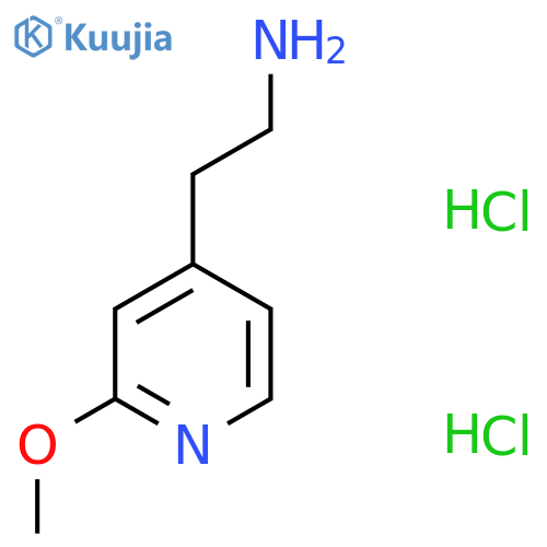 2-(2-Methoxypyridin-4-yl)ethanamine dihydrochloride structure