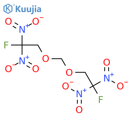 Ethane,1,1'-[methylenebis(oxy)]bis[2-fluoro-2,2-dinitro- structure