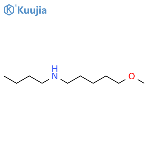 Butyl(5-methoxypentyl)amine structure