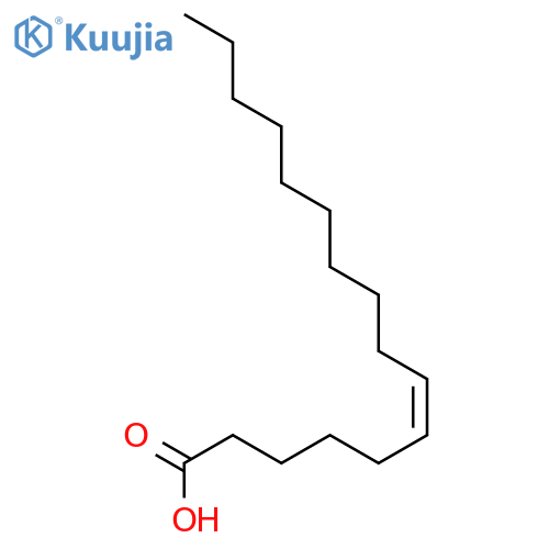 6-Hexadecenoic acid,(6Z)- structure