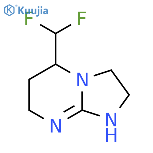 5-(difluoromethyl)-2H,3H,5H,6H,7H,8H-imidazo1,2-apyrimidine structure