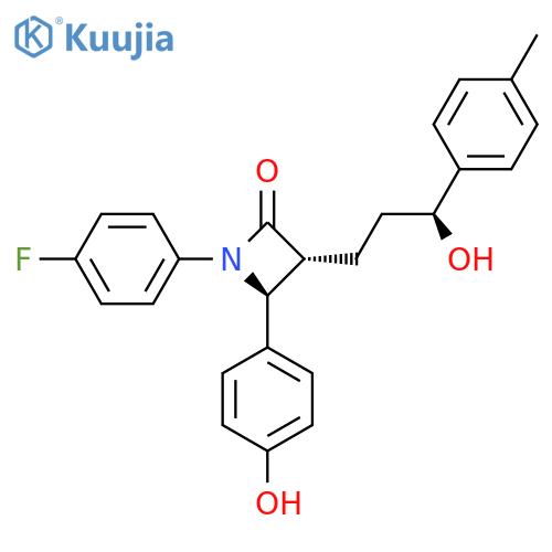 4”DeFluoro-4”methyl-Ezetimibe structure