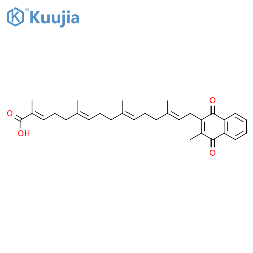 Menaquinone-4-carboxylic Acid structure