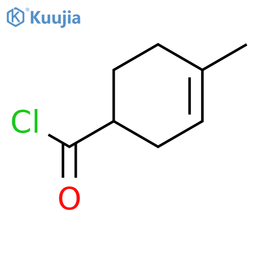 3-Cyclohexene-1-carbonylchloride, 4-methyl-, (S)- (9CI) structure