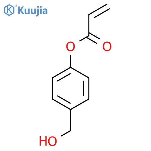 [4-(2-Propenoyloxy)phenyl]methanol structure