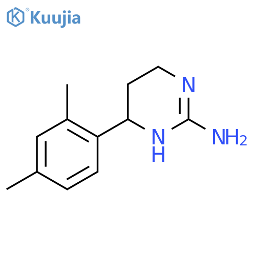 6-(2,4-dimethylphenyl)-1,4,5,6-tetrahydropyrimidin-2-amine structure