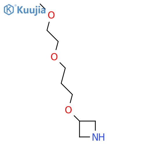 3-[3-(2-Methoxyethoxy)propoxy]azetidine structure