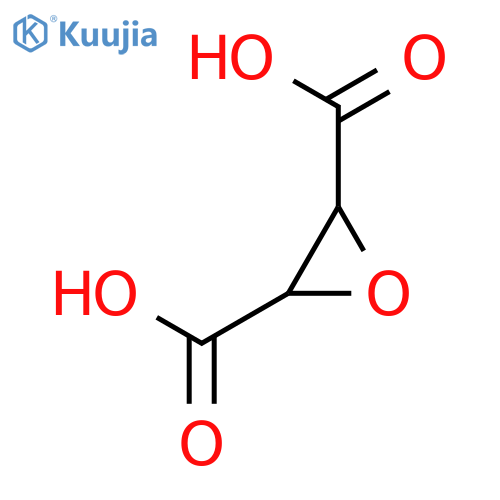 2,3-Oxiranedicarboxylicacid, (2R,3R)- structure