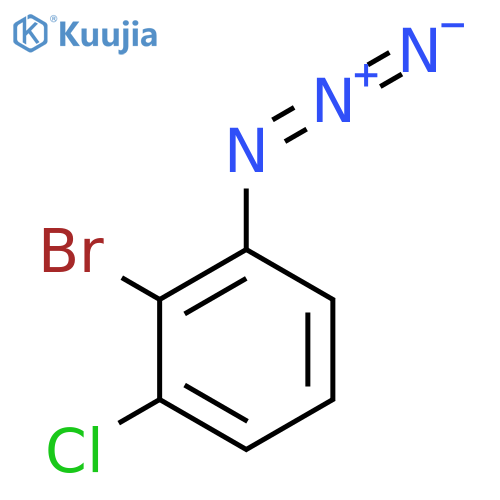 1-Azido-2-bromo-3-chlorobenzene structure