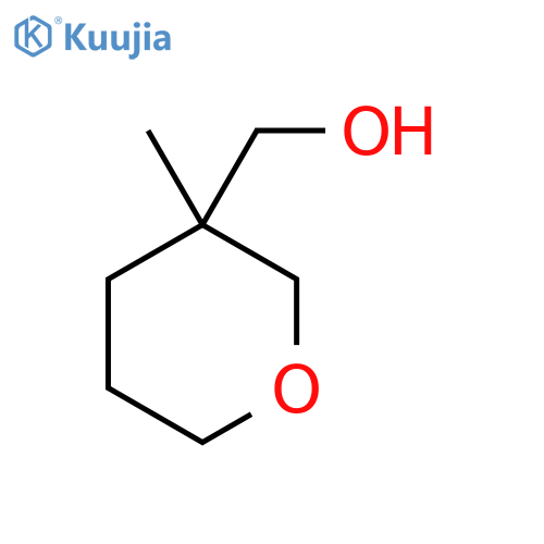 (3-Methyloxan-3-yl)methanol structure