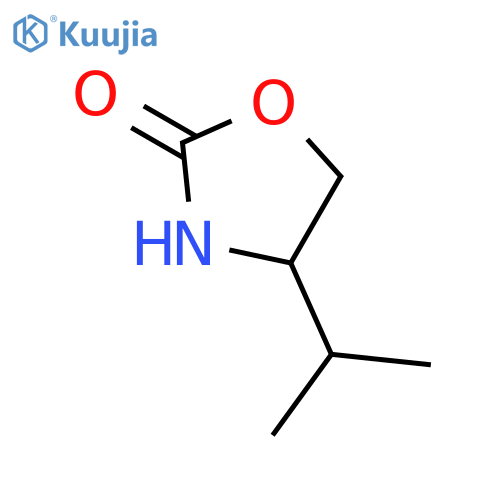 (S)-4-Isopropyl-2-oxazolidinone structure