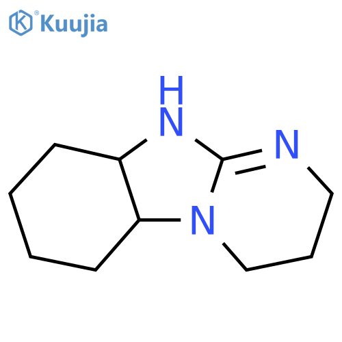 1,8,10-triazatricyclo7.4.0.0,2,7tridec-8-ene structure