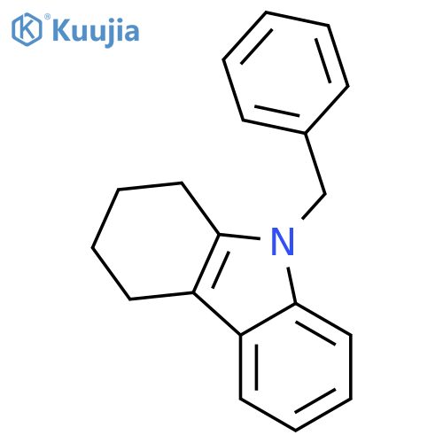 9-Benzyl-2,3,4,9-tetrahydro-1H-carbazole structure