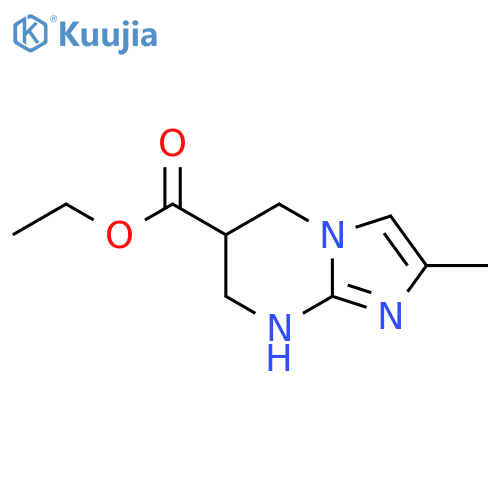 ethyl 2-methyl-5H,6H,7H,8H-imidazo1,2-apyrimidine-6-carboxylate structure