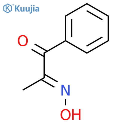 1,2-Propanedione, 1-phenyl-, 2-oxime, (E)- structure