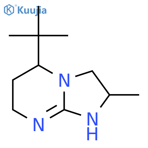 5-tert-butyl-2-methyl-2H,3H,5H,6H,7H,8H-imidazo1,2-apyrimidine structure