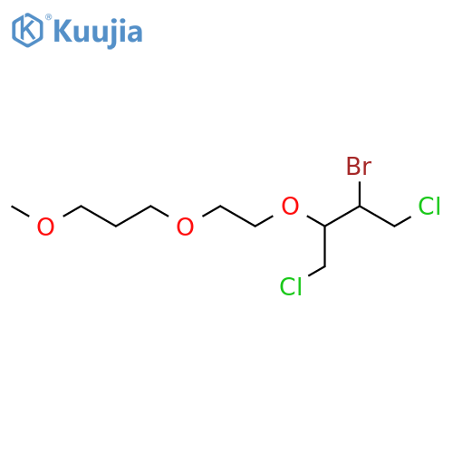 2-bromo-1,4-dichloro-3-2-(3-methoxypropoxy)ethoxybutane structure