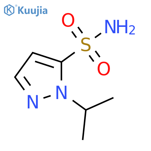 1H-Pyrazole-5-sulfonamide, 1-(1-methylethyl)- structure