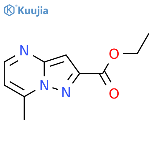 ethyl 7-methylpyrazolo1,5-apyrimidine-2-carboxylate structure