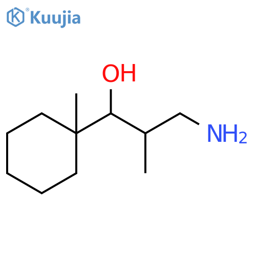 Cyclohexanemethanol, α-(2-amino-1-methylethyl)-1-methyl- structure