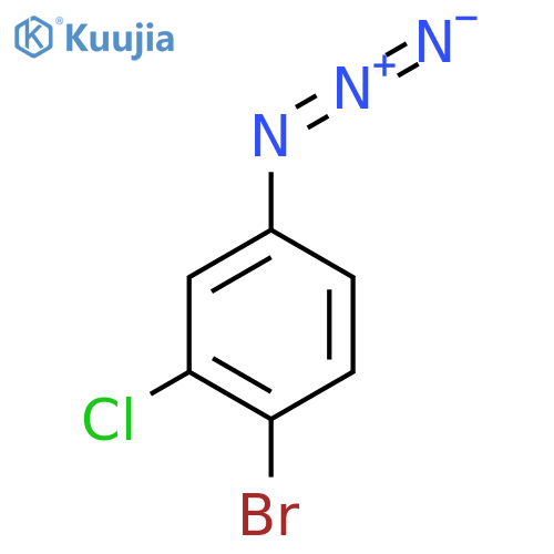 4-Azido-1-bromo-2-chlorobenzene structure