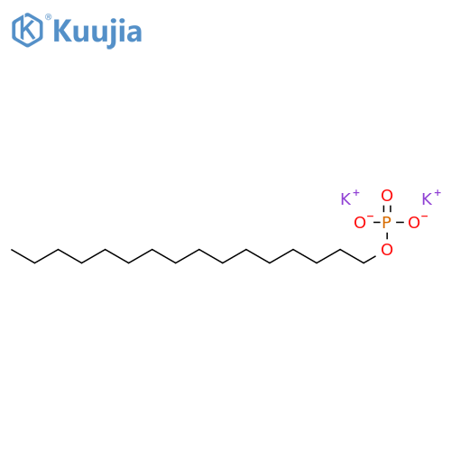 1-Hexadecanol,1-(dihydrogen phosphate), potassium salt (1:?) structure