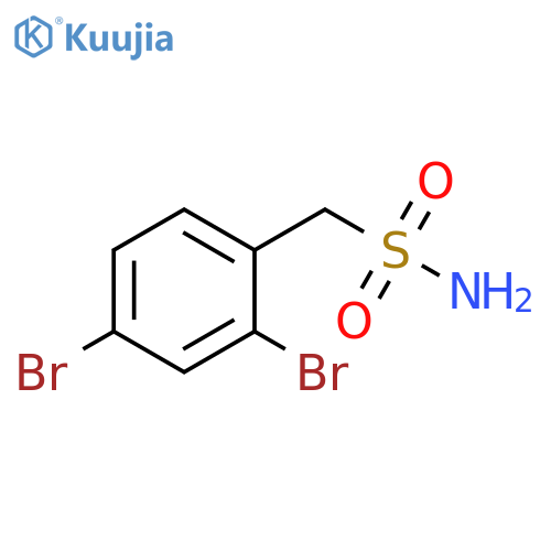 (2,4-dibromophenyl)methanesulfonamide structure