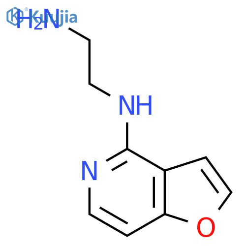 N1-{Furo[3,2-c]pyridin-4-yl}ethane-1,2-diamine structure