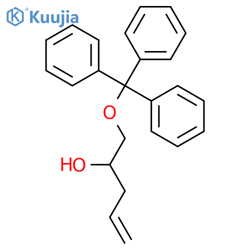 4-Penten-2-ol, 1-(triphenylmethoxy)- structure