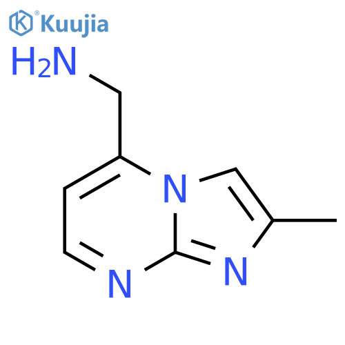 {2-methylimidazo1,2-apyrimidin-5-yl}methanamine structure