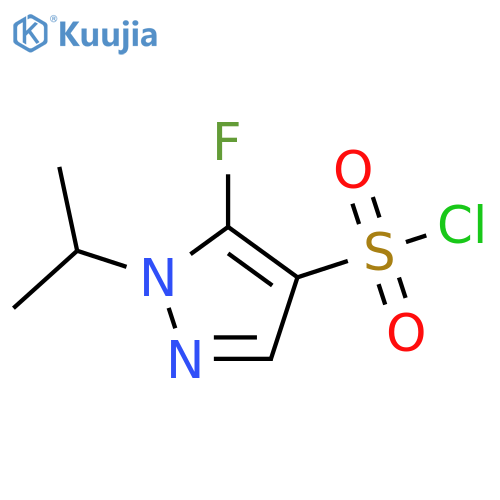 5-fluoro-1-(propan-2-yl)-1H-pyrazole-4-sulfonyl chloride structure