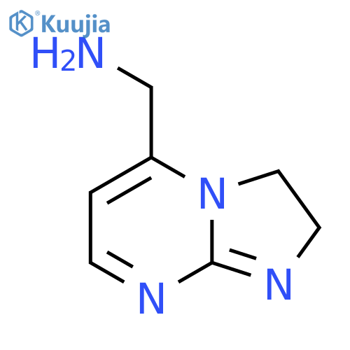 {2H,3H-imidazo1,2-apyrimidin-5-yl}methanamine structure