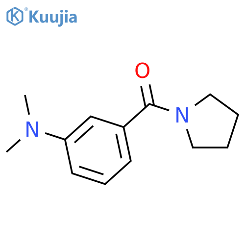 Methanone,[3-(dimethylamino)phenyl]-1-pyrrolidinyl- structure