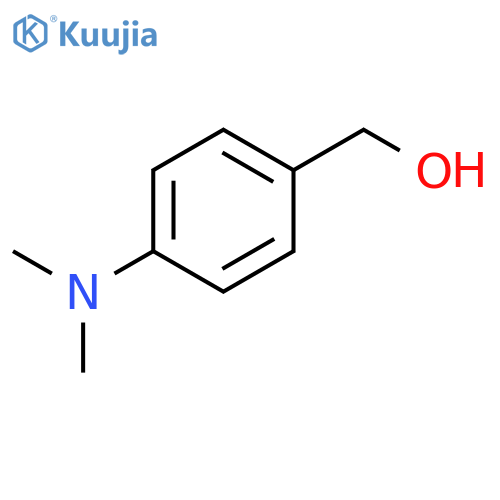 (4-(Dimethylamino)phenyl)methanol structure