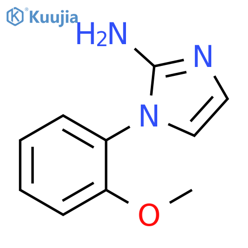 1-(2-Methoxyphenyl)-1H-imidazol-2-amine structure