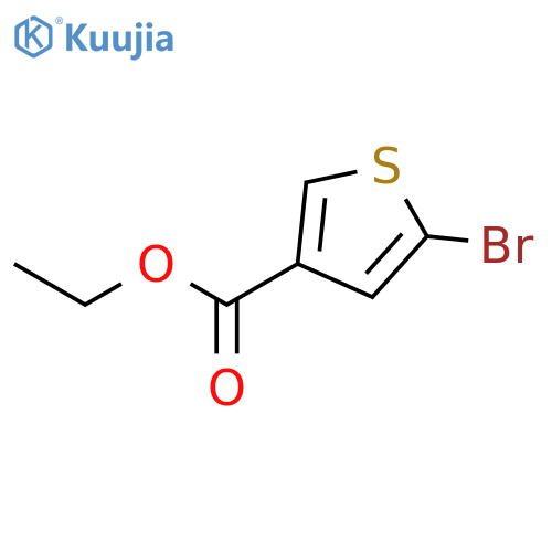 Ethyl 5-bromothiophene-3-carboxylate structure