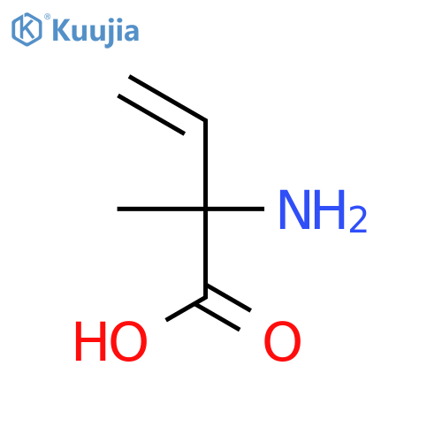 3-Butenoic acid,2-amino-2-methyl- structure