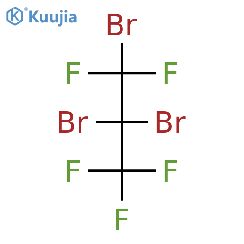 Propane, 1,2,2-tribromo-1,1,3,3,3-pentafluoro- structure