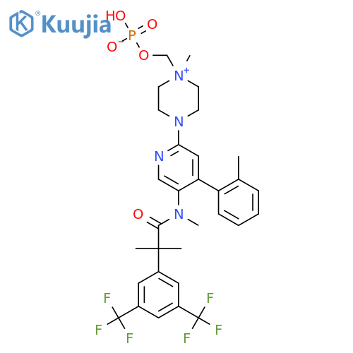 Fosnetupitant structure