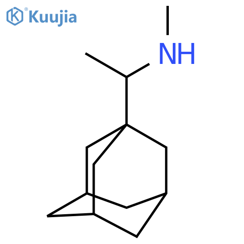 1-(1-adamantyl)-N-methyl-ethanamine structure