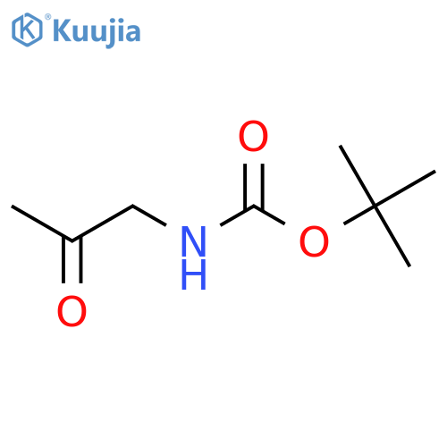 (2-Oxopropyl)carbamic Acid tert-Butyl Ester structure