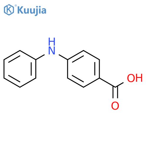 Benzoic acid,4-(phenylamino)- structure