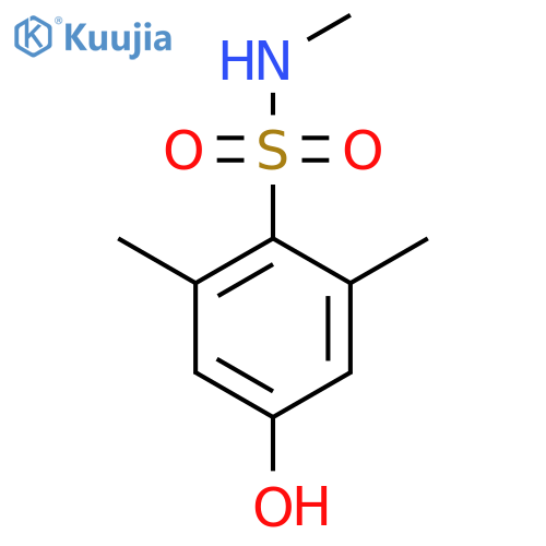 4-Hydroxy-N,2,6-trimethylbenzenesulfonamide structure